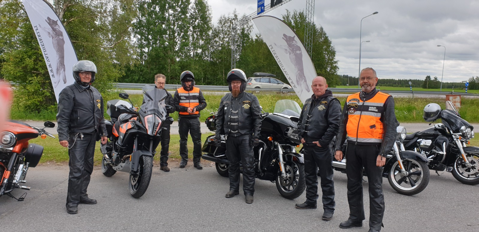 Harley-Davidson riders